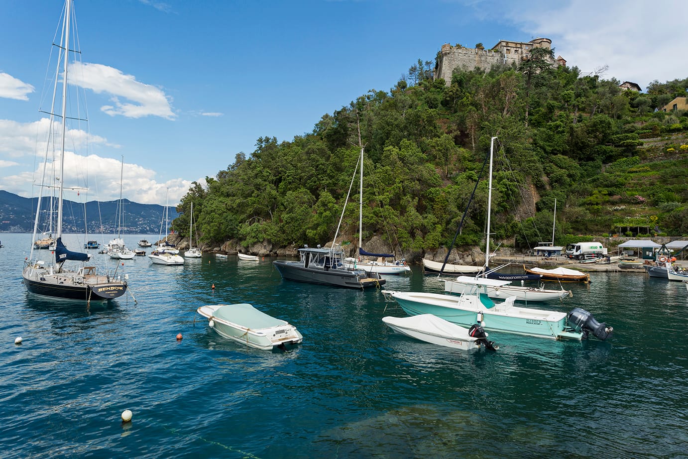 Brown's park in Portofino