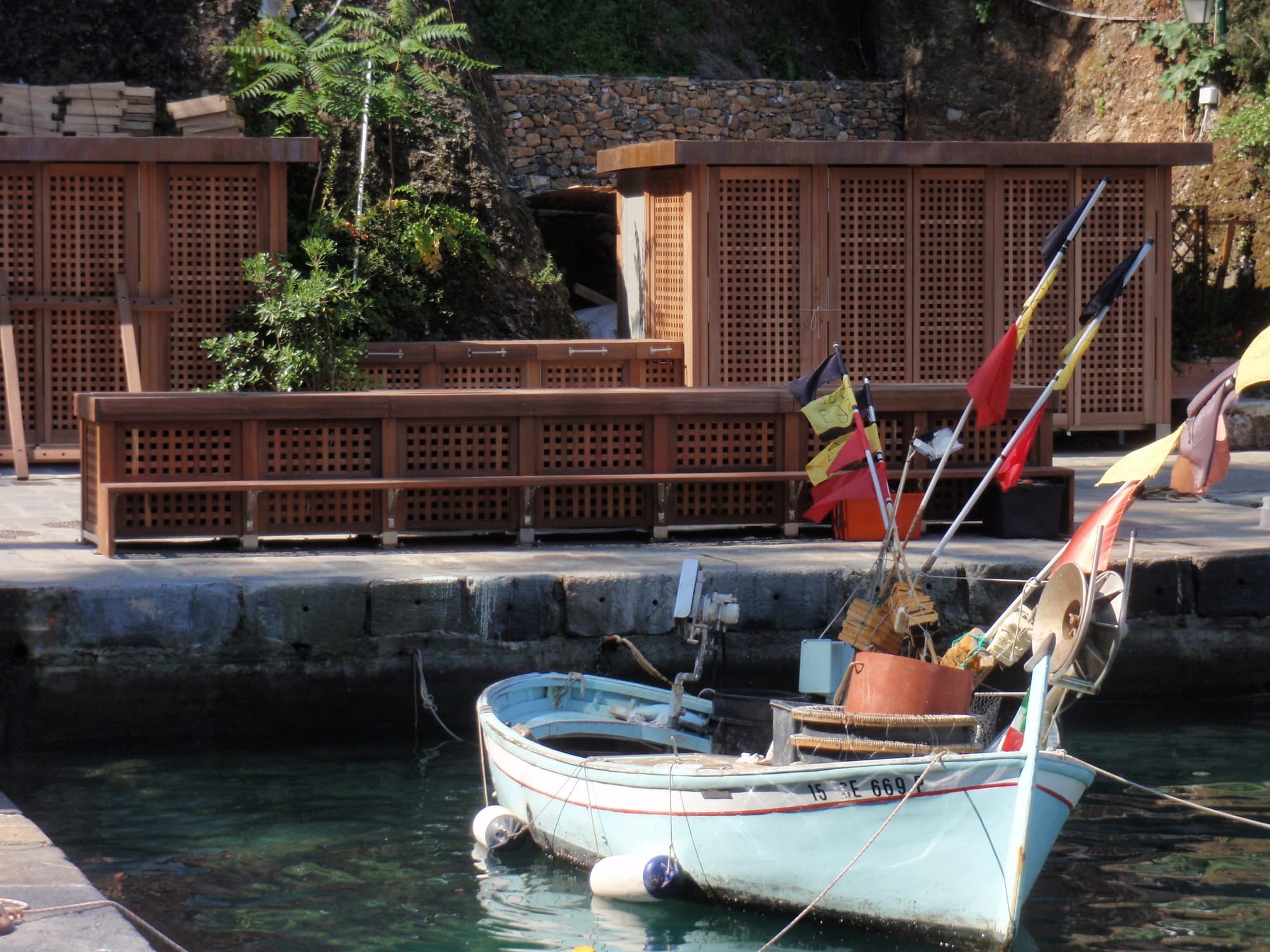 Fishermen in Portofino
